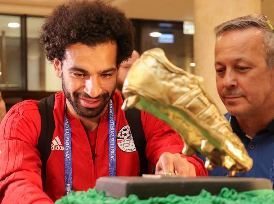  The golden boot of Mo Salah is available to face hosts Russia