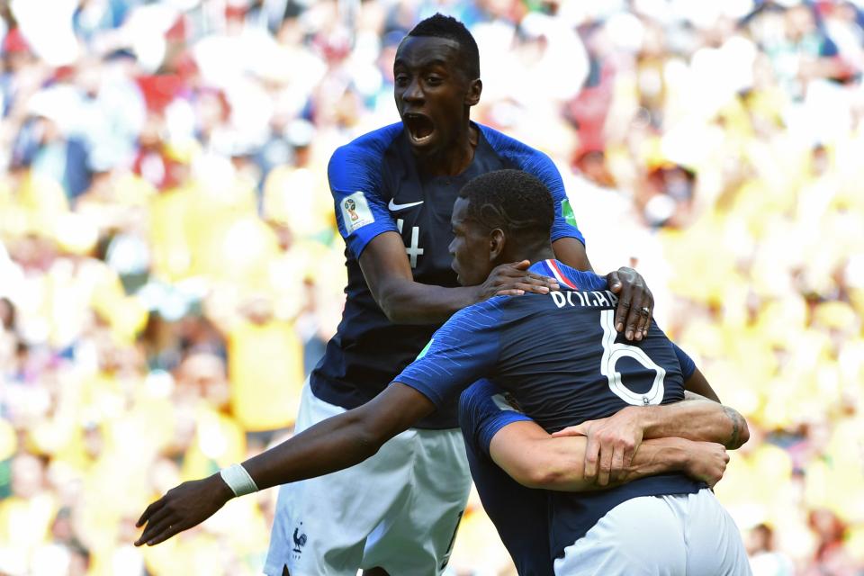  Blaise Matuidi's ring was spotted while he celebrated Paul Pogba's winner