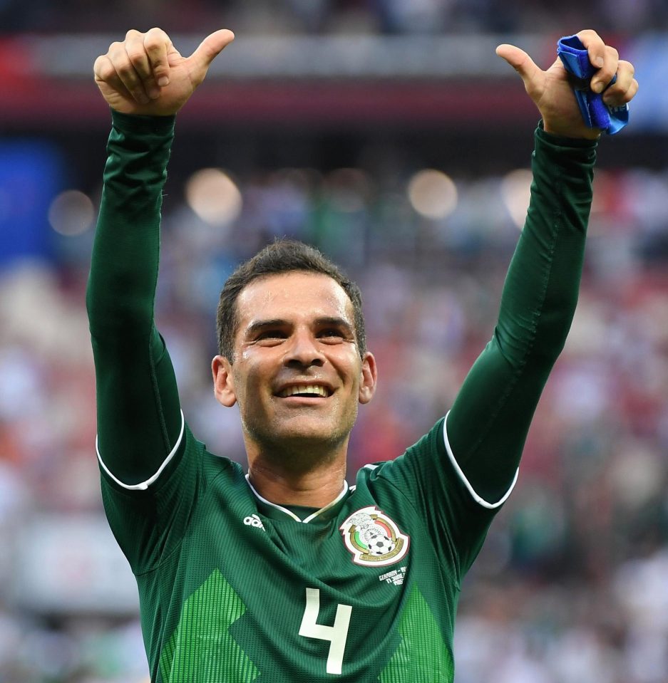  Rafael Marquez equalled the record of appearances at World Cups on Sunday