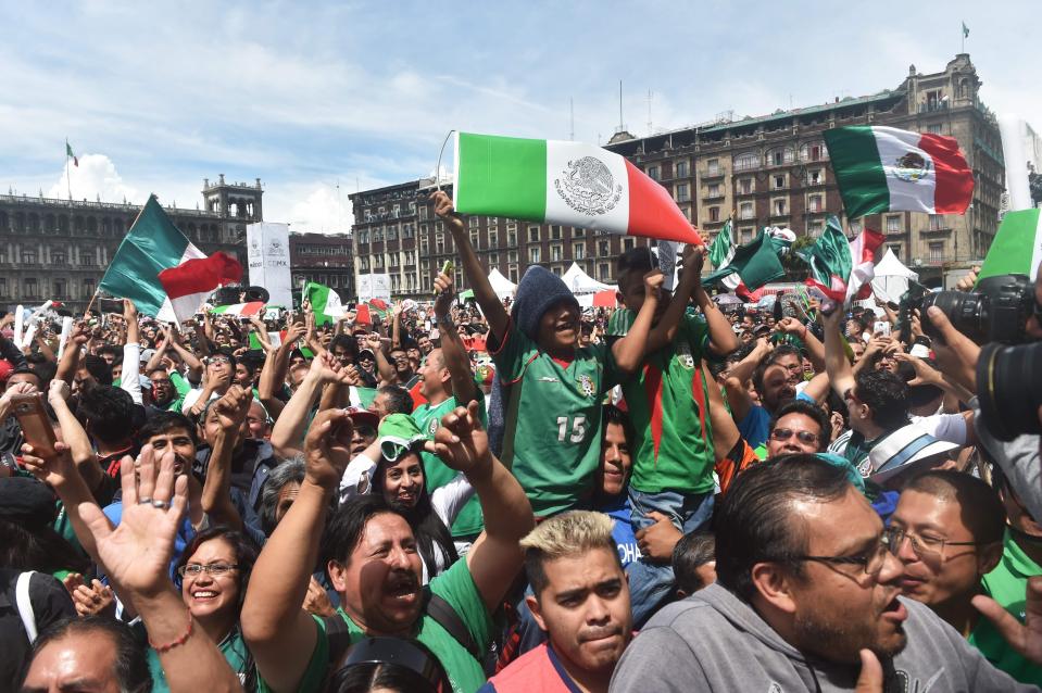  Fans went crazy when watching the famous win over Germany