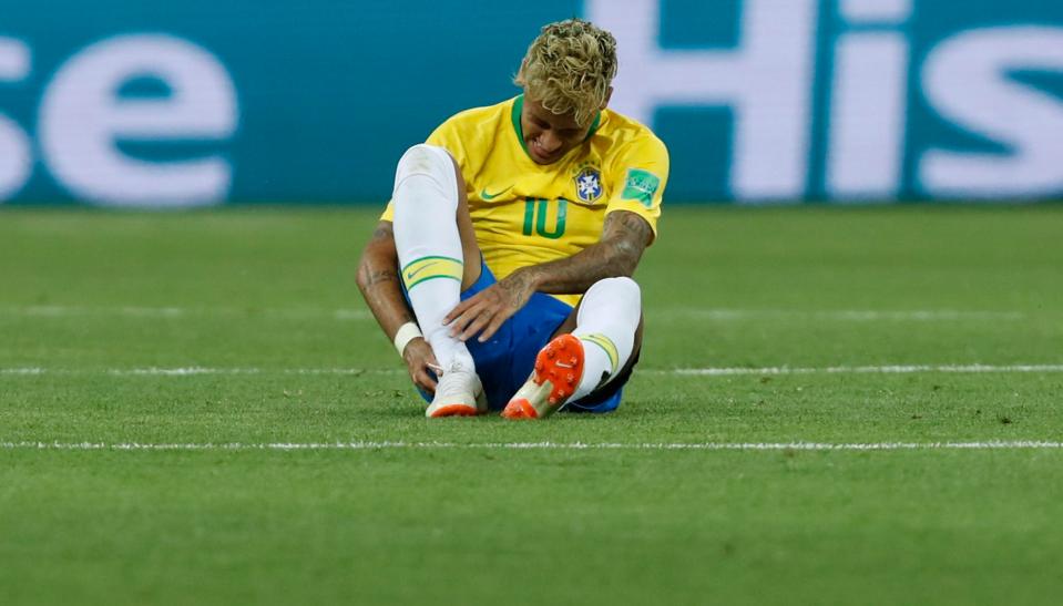  Neymar was a major target against Switzerland, being fouled 10 times during the match