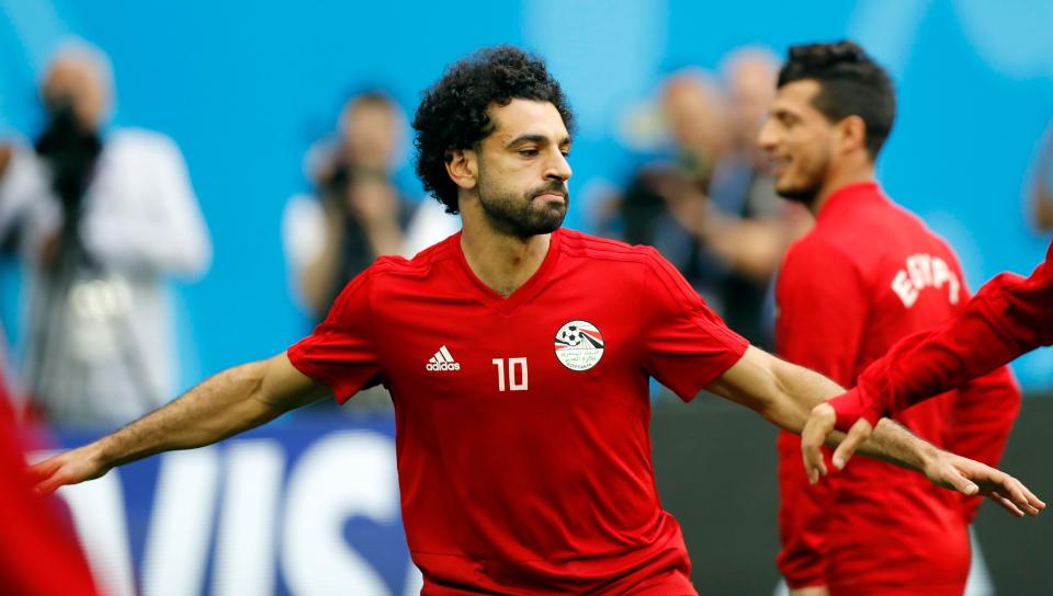  Mo Salah is expected to feature against Russia after missing Egypt's opener