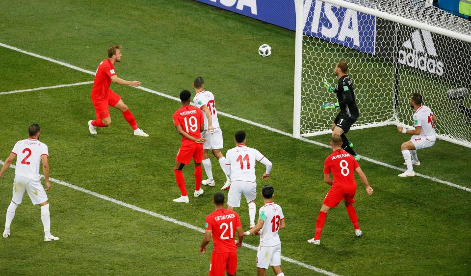 Harry Kane was the hero at the death for England at Volgograd