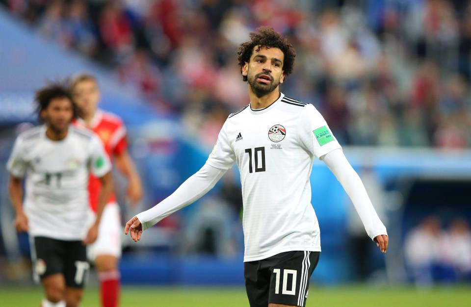 Salah was not fit enough to feature in the opening defeat to Uruguay