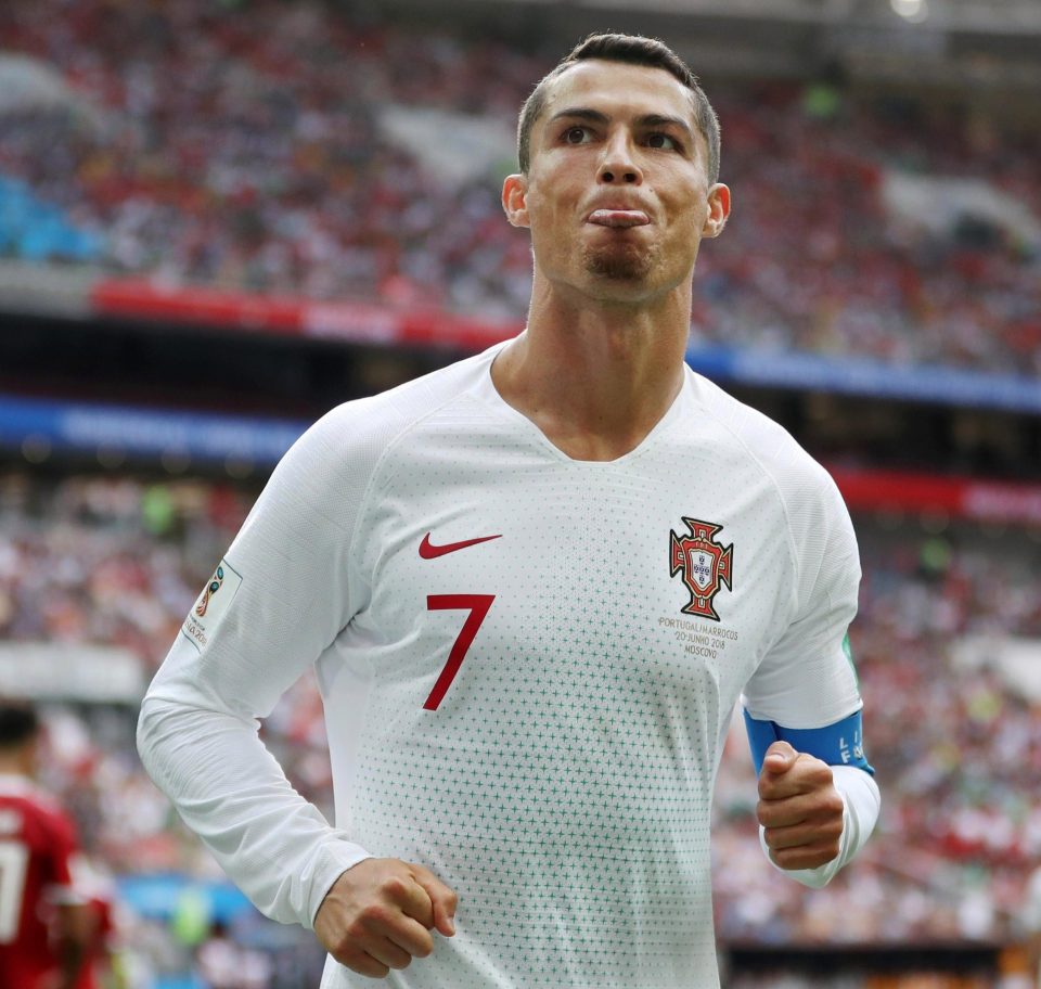  Ronaldo added another goal against Morocco to the three he scored against Spain