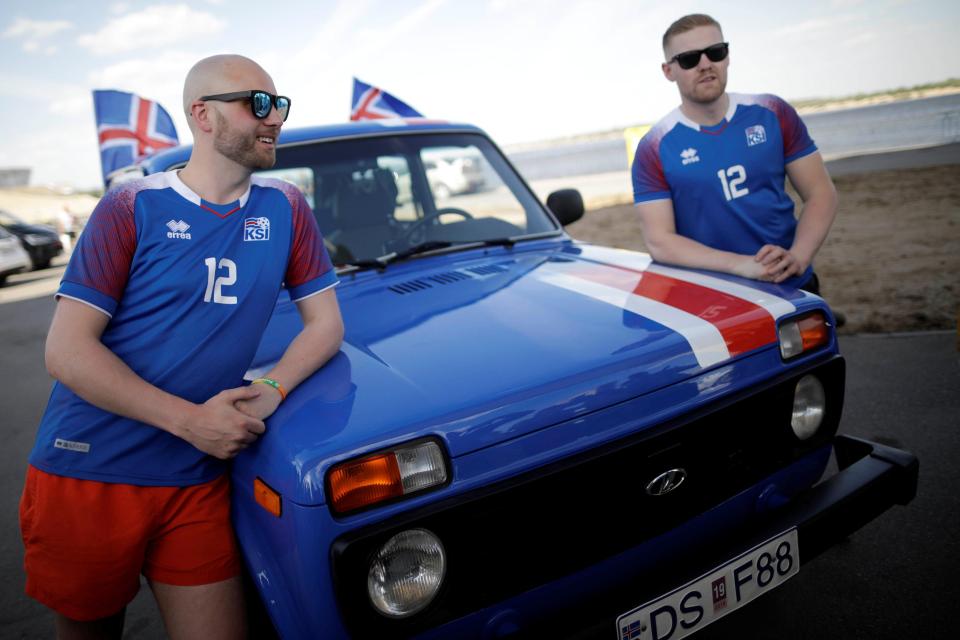  Kristbjorn Hilmir Kjartansson and Gretar Jonsson decided to drive to Russia in a Lada