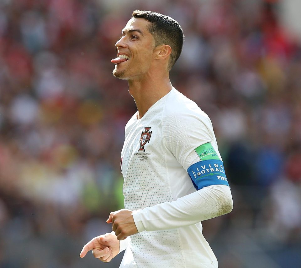  Cristiano Ronaldo has netted four goals at the World Cup so far