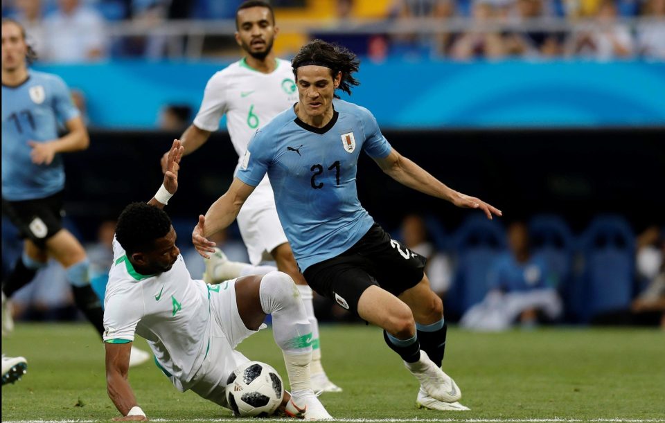  Edinson Cavani is still searching for his first 2018 World Cup goal