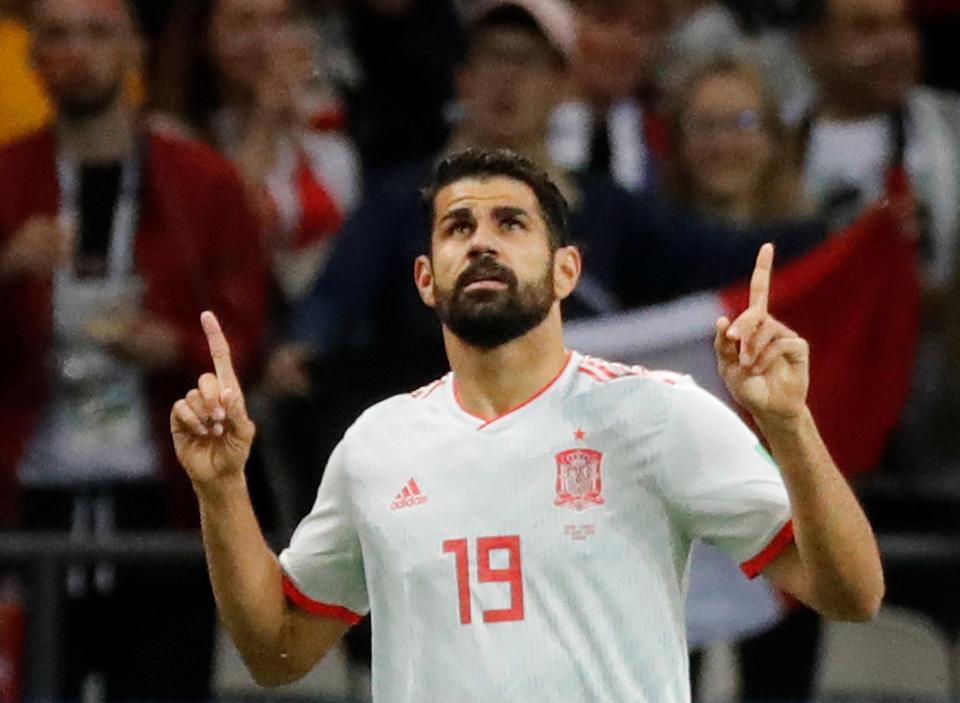  Diego Costa made a flying start to this World Cup