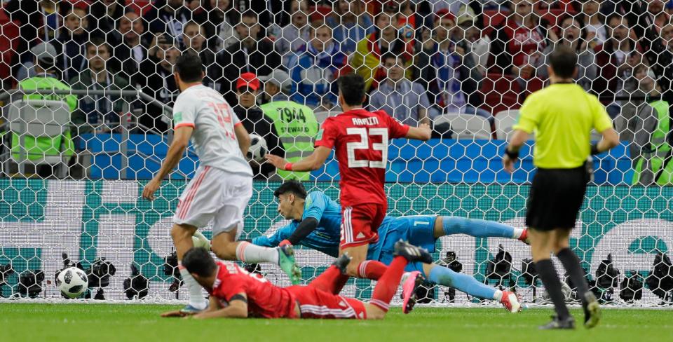  There was a large hint of fortune for Costa's winner against Iran