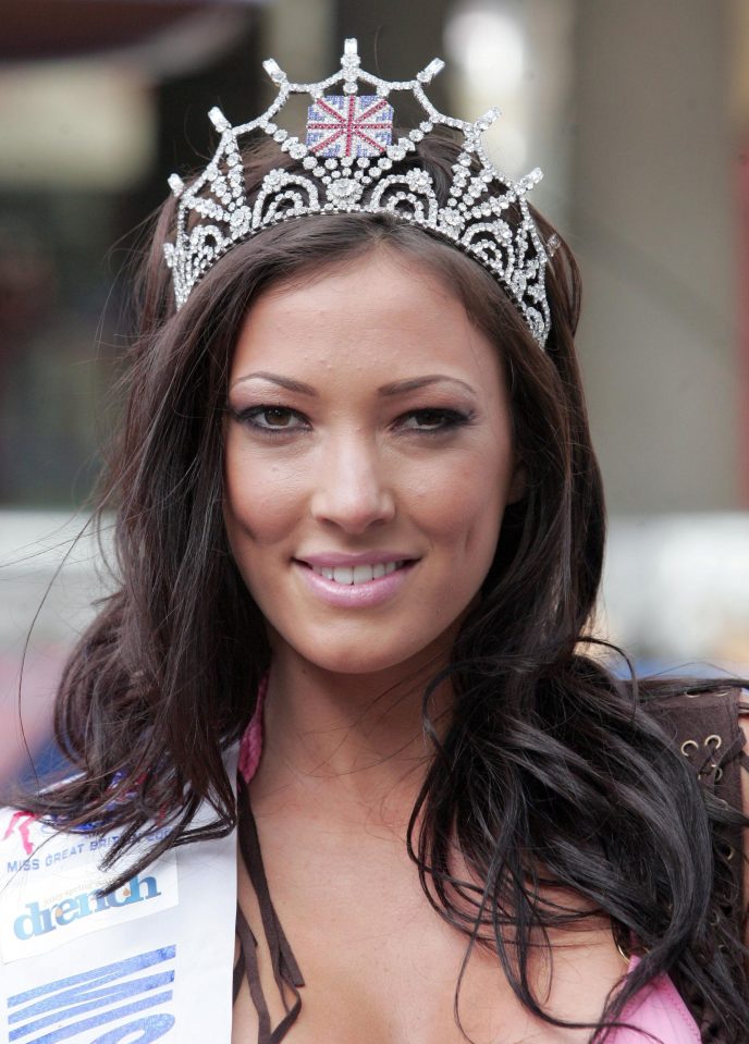  Sophie was crowned Miss Great Britain in 2009