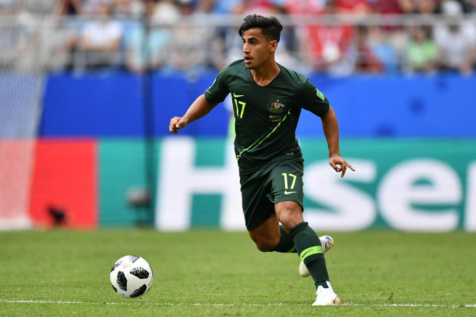  Manchester City are eyeing a move for Australian teenager Daniel Arzani