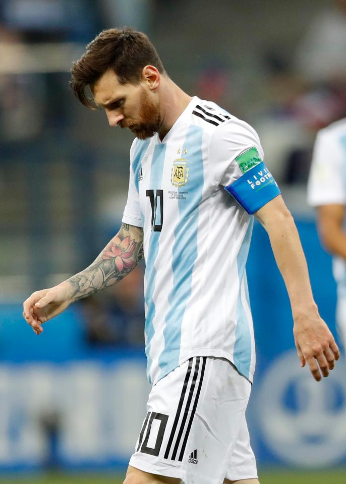  Lionel Messi has been largely anonymous for this World Cup