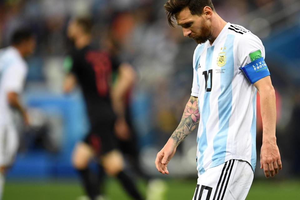 Messi and his team-mates have flopped dramatically so far at the World Cup