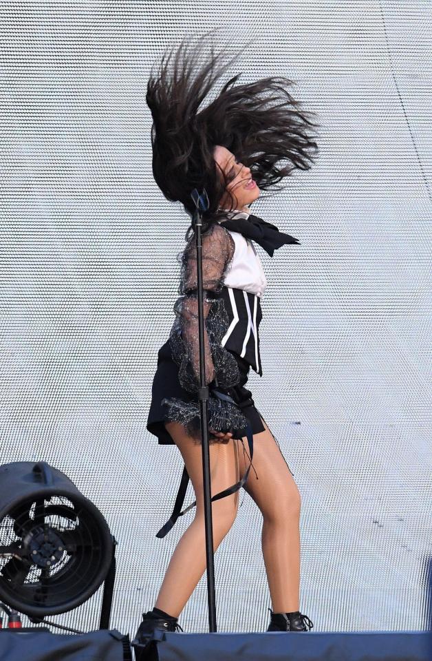  Camila Cabello also performed at the Isle of Wight Festival over the weekend