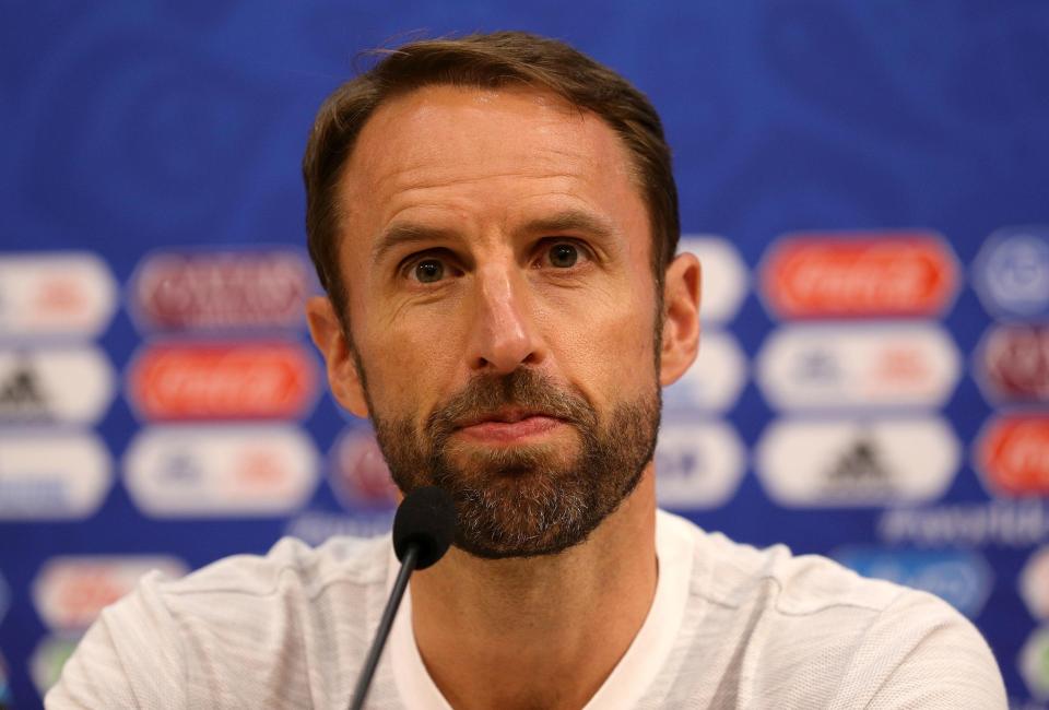  Gareth Southgate won 57 caps for England as a player