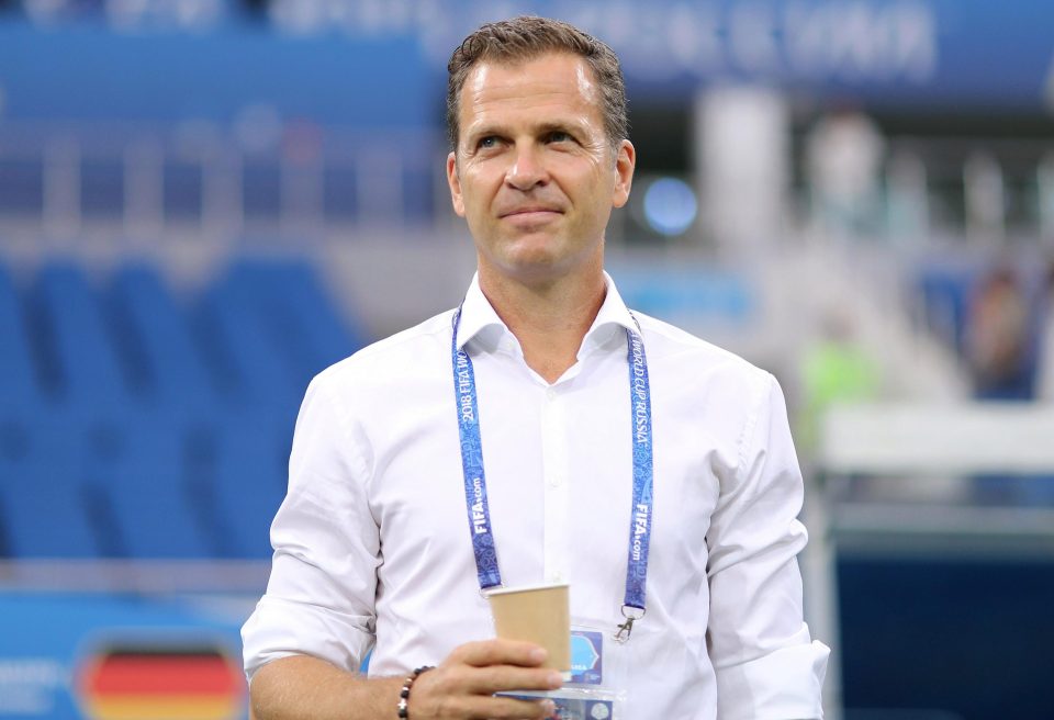  German legend and current general team manager Olivier Bierhoff has hit back at Sweden