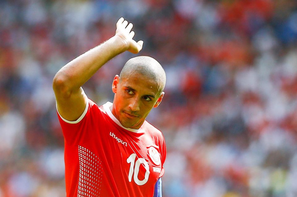  Tunisia's danger man Wahbi Khazri has been unable to lead his nation to a win as yet