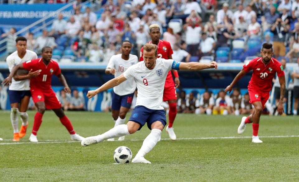  Harry Kane ensured England kept up their penalty record against Panama