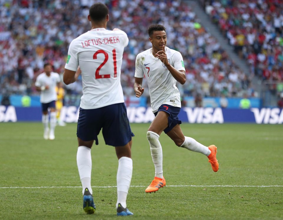  Jesse Lingard is feeling on top of the world after his heroics against Panama