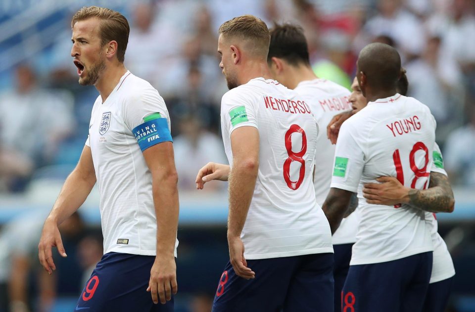  Harry Kane will lead England into Thursday's clash against Belgium