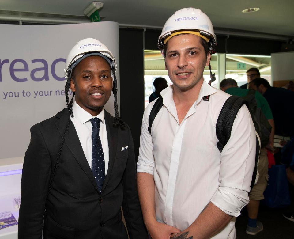  Thulani Ndlovu and Robert Voiculescu are excited to join Openreach