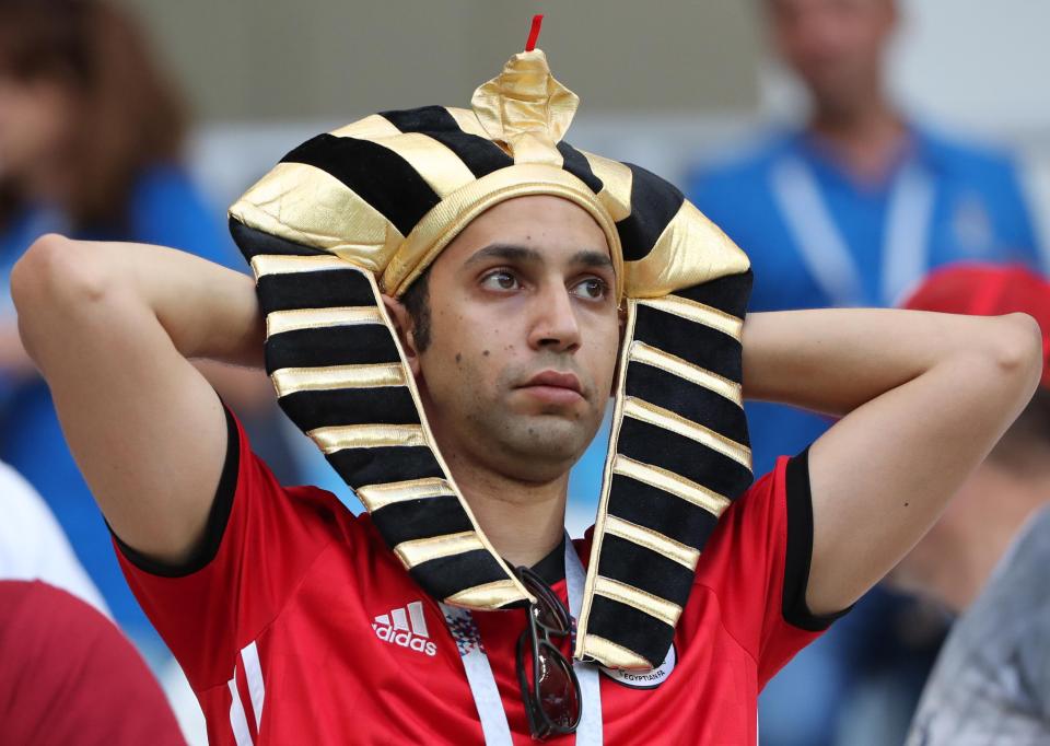  Some Egypt fans chose to support Serbia as a second team