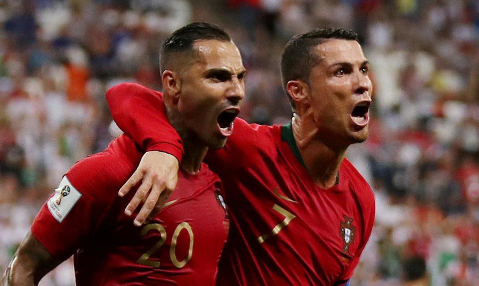  Cristiano Ronaldo has already scored four goals for Portugal at the World Cup