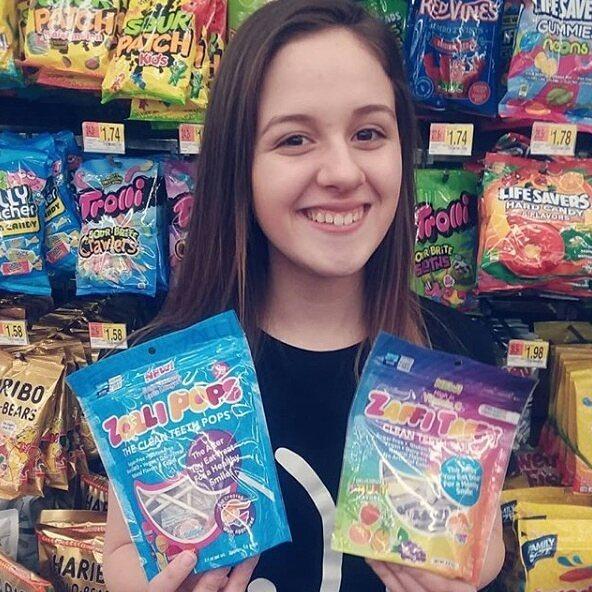  Alina Morse from Michigan started her "healthy" lollipop business when she was seven