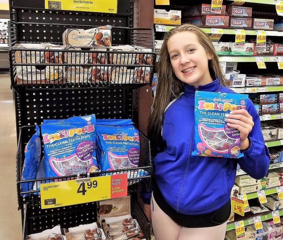  Her sweets are now sold in Walmart and Whole Foods as well as on Amazon