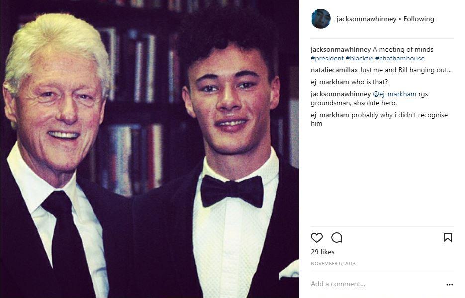  He also has met former US President Bill Clinton