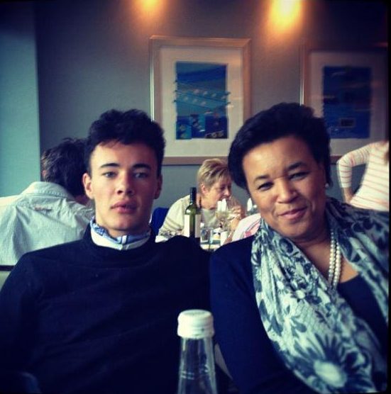  His mum Patricia Scotland is a former Attorney General