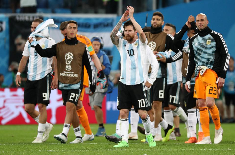 Argentina defeated Nigeria on Tuesday to seal their spot in the last-16