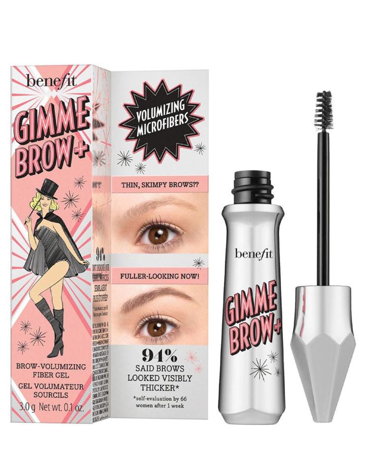  Benefit's Gimme Brow volumizing eyebrow gel, £20.50