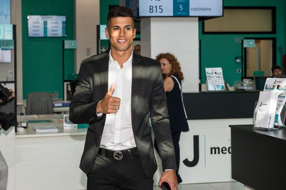  Joao Cancelo has signed for Juventus from Valencia for £35million