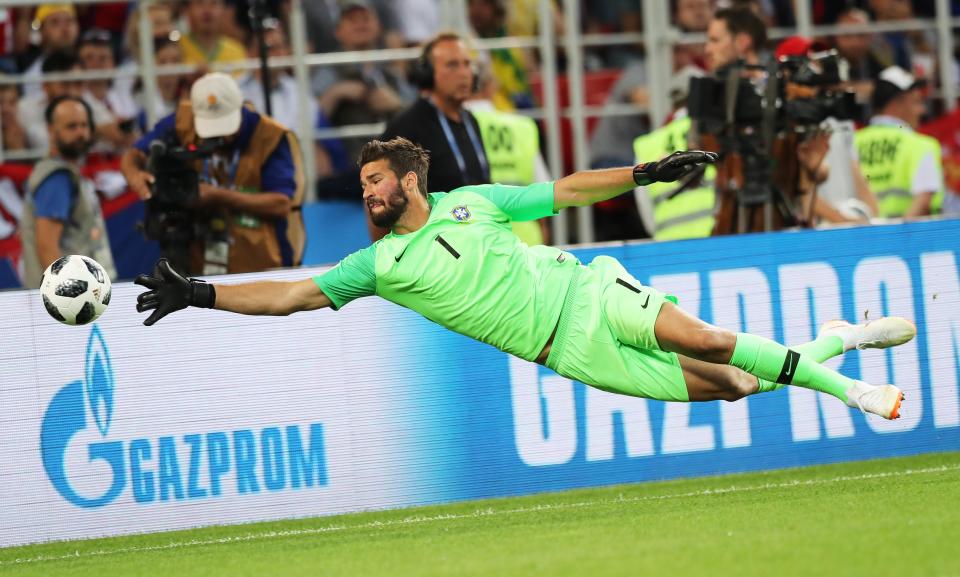  Alisson could be on his way to the Premier League with Chelsea and Liverpool interested