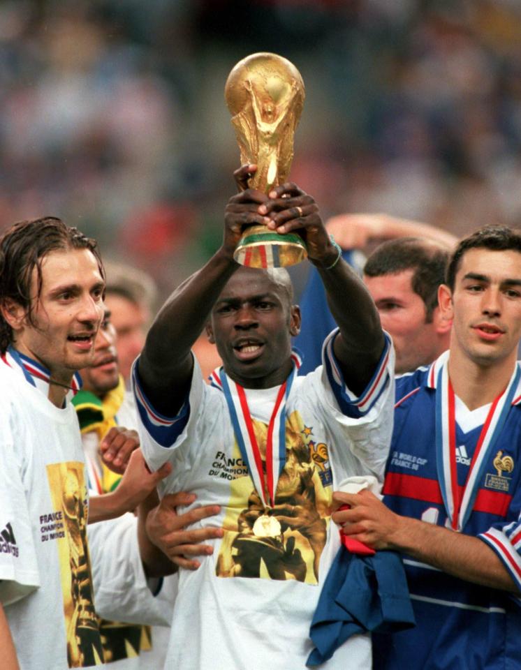  In 1998, Lilian Thuram won the World Cup with his country