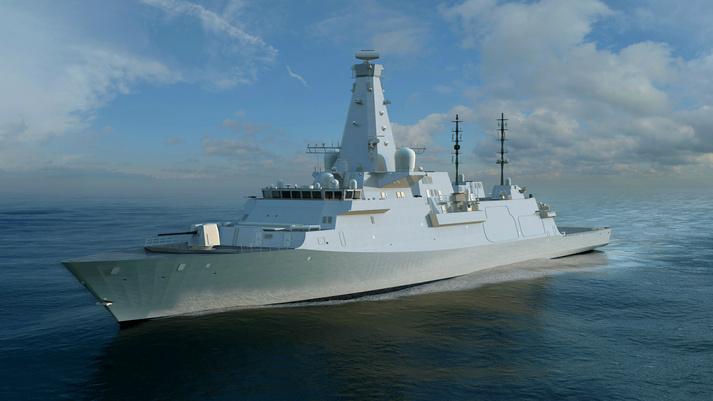  The Aussie warships will be based on Britain’s own new generation of Type 26 frigates, pictured here in a mock-up