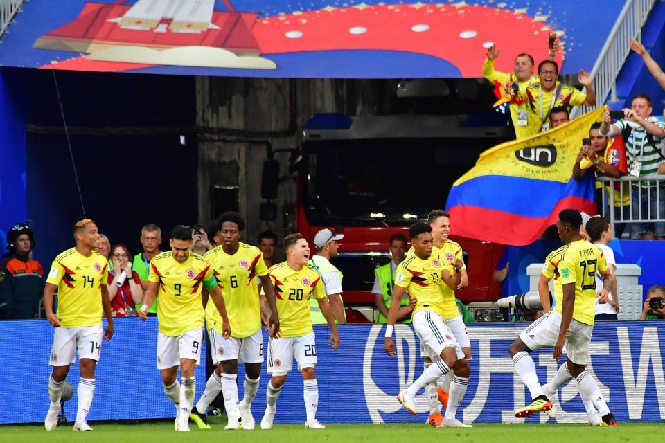  Colombia just about managed to sneak out of Group H