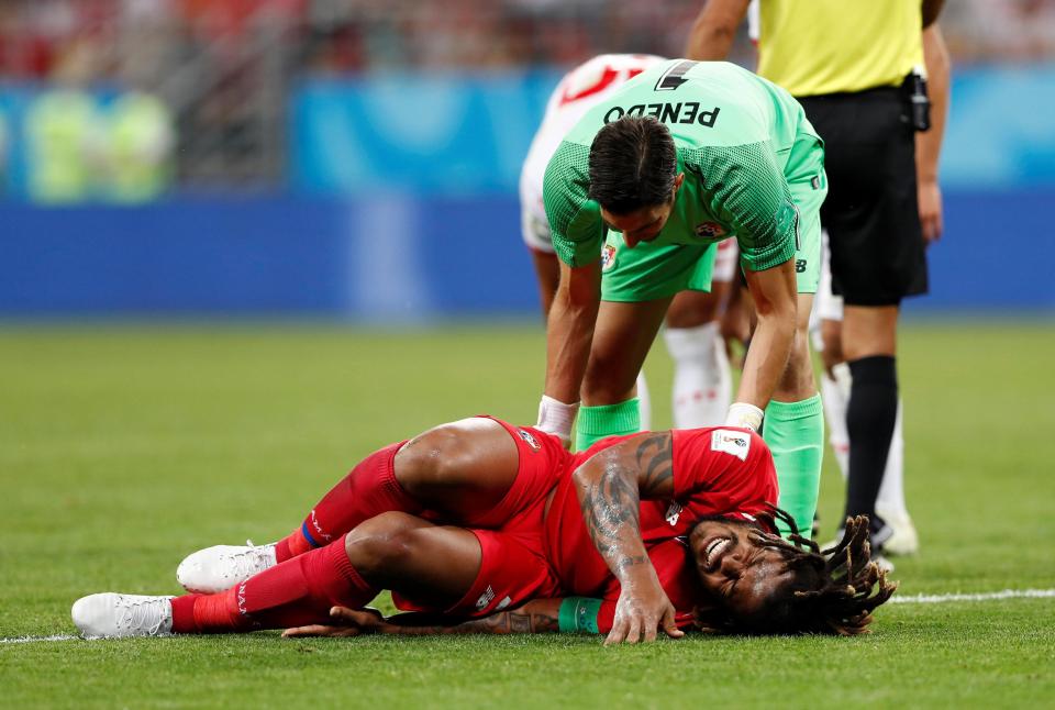  Torres left the World Cup through injury in a defeat to Panama