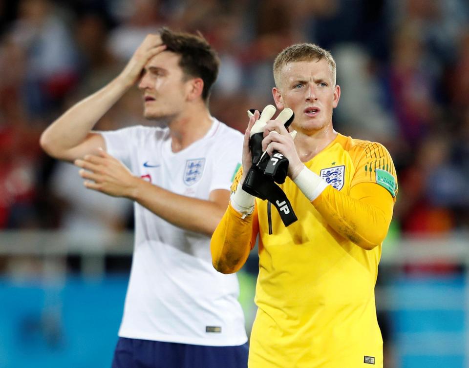  At 6ft 1in, Pickford is not one of the biggest goalkeepers in the tournament