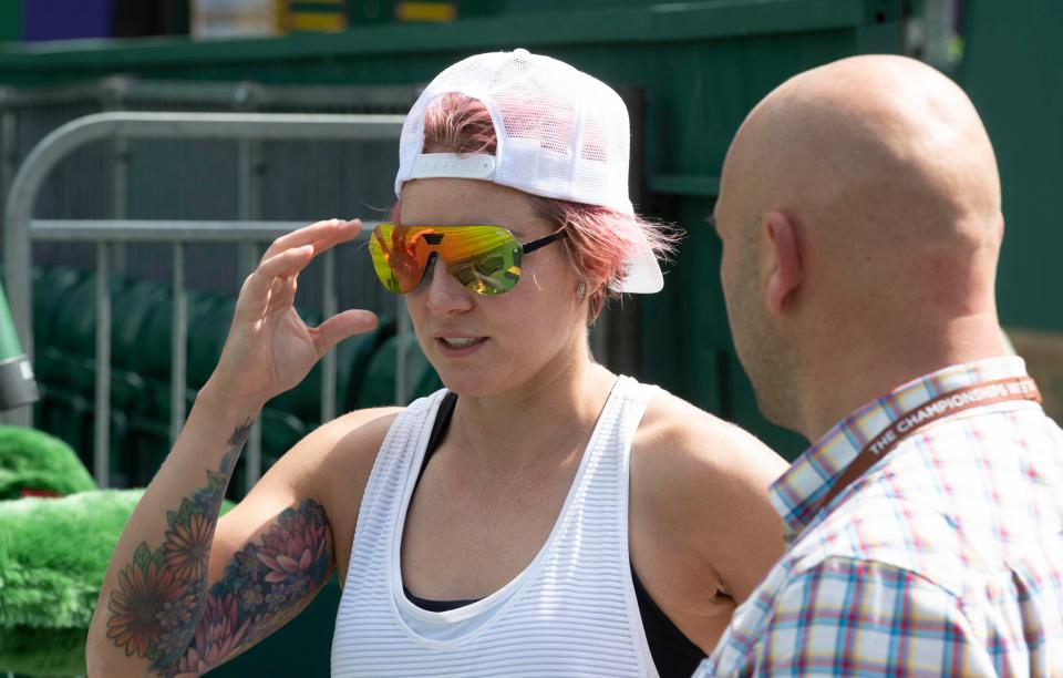  Mattek-Sands did not receive a wildcard for the Ladies singles