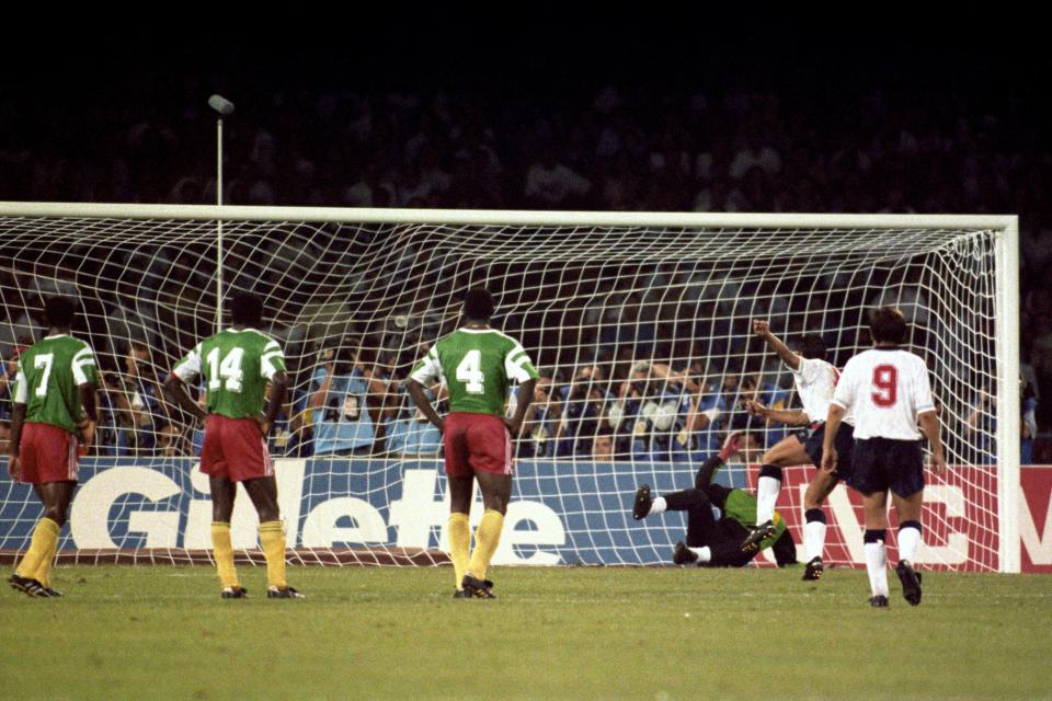  Gary Lineker had to do it twice against Cameroon... he duly delivered