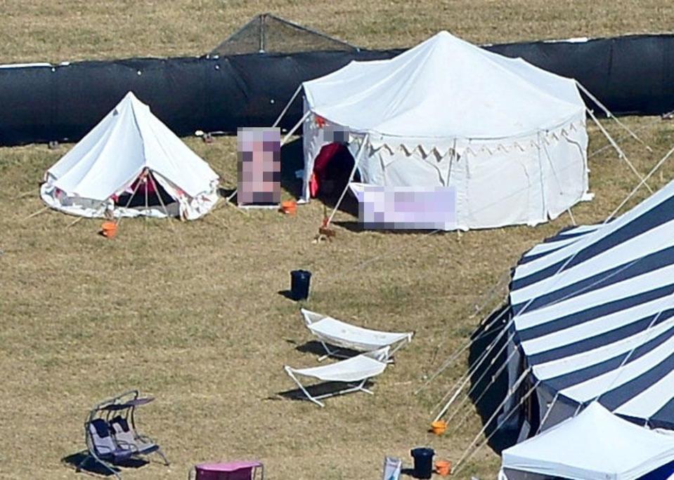  One of the mysterious marquees at last year's event was called the 'Adventure Tent'