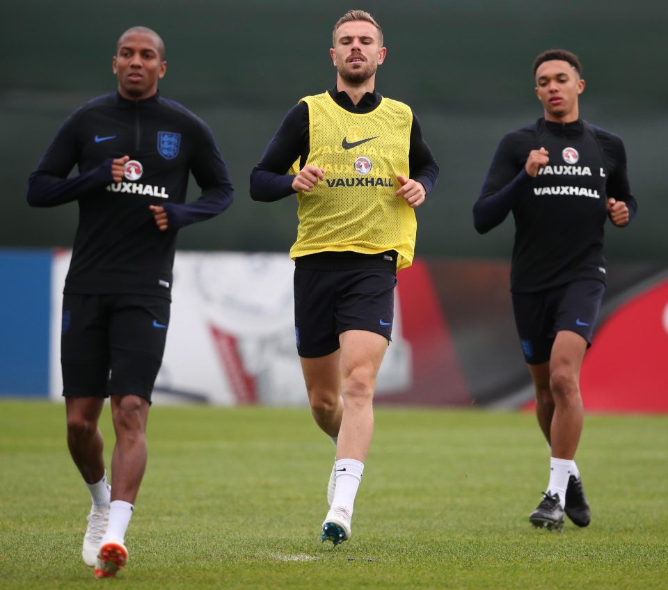  Jordan Henderson and Ashley Young are expected to come back in while Trent Alexander-Arnold is likely to be replaced at right wing-back by Kieran Trippier