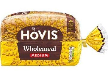  Stock image. Hovis brown bread with added wheat flakes was found to have raised levels of acrylamide