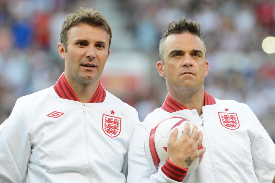 Jonny and best mate Robbie Williams founded Soccer Aid in 2006