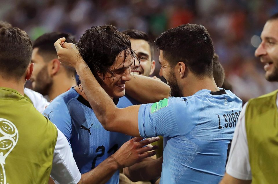  Uruguay will now face France in the World Cup quarter-finals