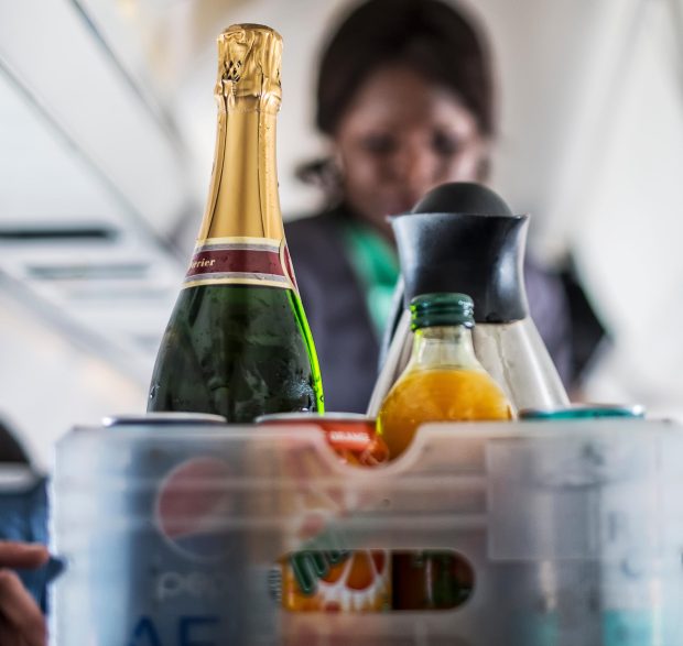 Some airlines are not even selling booze anymore