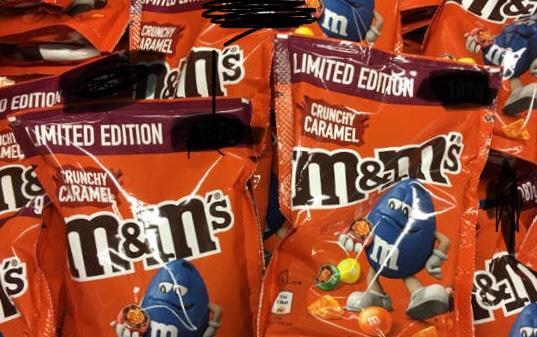  You can now get limited edition M&M's that have a caramel centre